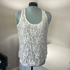Theory Lace Sleeveless Top